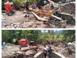 Progres Positif TMMD Di Banggai: Jalan Rampung, Enam Plat Duiker Dikebut