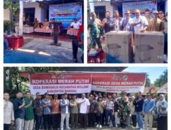 Peran Aktif Danramil 03/Batui terhadap Launching Pembentukan Koperasi Merah Putih Desa Dan Kelurahan