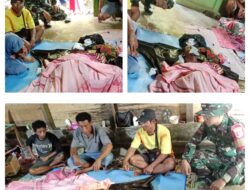Penemuan Mayat Di Pulau Belebean. Babinsa Koramil 12/Bulagi Bersama Masyarakat Bantu Evakuasi.