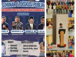 IPBK-Palu Gelar Seminar & Diskusi Publik : Menyikapi Dampak Positif dan Negatif Tambang di Sulawesi Tengah