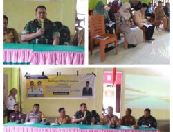 Cegah Bahaya Radikalisme, Satgas TMMD ke-126 Kodim 1308/LB Gelar Penyuluhan di Desa Siuna