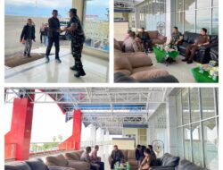Dandim 1308/LB Sambut Kedatangan Tim Wasev TMMD Di Bandara Syukuran Aminuddin Amir