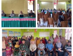 Satgas TMMD Gandeng Dinas Kesehatan Gelar Penyuluhan Pelayanan Kesehatan Dan KB Kes