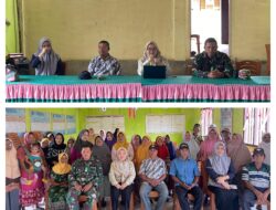 Peduli Kesehatan Masyarakat ,Satgas TMMD Ke-126 Kodim 1308/LB Gandeng Dinkes kabupaten Banggai