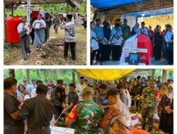 Ikut Berbelasungkawa Koramil 12/Bulagi Melayat Ke Rumah Duka
