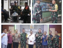 Dansatgas TMMD Paparkan TMMD  Kepada Tim Wasev Mabes TNI