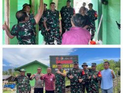 Pastikan Program Tepat Sasaran, Tim Wasev TMMD Tinjau Lokasi RTLH Di Desa Siuna