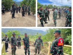 Tim Wasev Mabesad Tinjau Rehabilitasi Jalan 2 Km TMMD Ke-126 Di Siuna, Dorong Akselerasi Pembangunan Infrastruktur Pedalaman