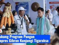 Bupati Tangerang Bersama Wapres RI, Kapolri, dan Menko Pangan Tanam Jagung di Bantar Panjang Tigaraksa