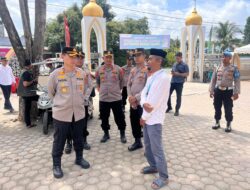 Kapolres Pidie Jaya Tinjau Lima Venue MTQ Aceh XXXVII Tahun 2025 Saat Keberlangsungan Acara Hari Kedua