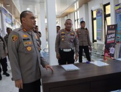 Pastikan Berikan Pelayanan Prima, Kapolres Aceh Tamiang Cek Gedung Pelayanan Satpas