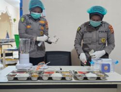 Polres Pidie Jaya Pastikan Keamanan Gizi Anak Sekolah, Tim Dokkes Gelar Food Safety Dua Kali Sehari