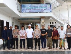 Kapolres Pidie Jaya Tinjau Personel Pengamanan Wisma Dewan Hakim MTQ Aceh XXXVII