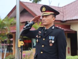 Polres Aceh Tamiang Gelar Upacara Peringatan Hari Pahlawan Nasional 2025