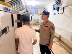 Kapolres Pidie Jaya Cek Dapur SPPG di Bandar Dua, Pastikan MBG Tersalurkan Berkualitas