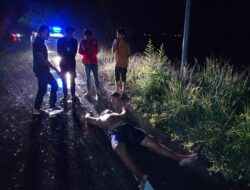 Polres Pidie Jaya Evakuasi Pria Diduga ODGJ Terlantar di Jalur Banda Aceh–Medan, Tunjukkan Respons Humanis Polri