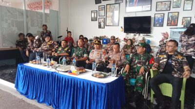 Wakapolsek Pondok Gede Dan Wakapolsek Bekasi Barat Hadiri Pengukuhan dan Pelantikan Pengurus Sub Rayon FKPPI Kota Bekasi Berjalan Khidmat