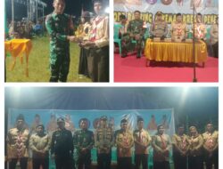 Serda Noldi Ama Babinsa Koramil 03/Bunta Hadiri Acara Penutupan Jambore Ranting Dan Kemah Kreasi Penegak kwaran