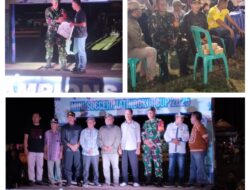 Penutupan Open Turnamen Mini Soocer Motindok Cup ll Desa Nonong Berlangsung Meriah