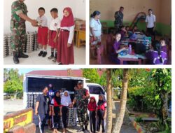 Kawal Dan Sukseskan Program MBG, Babinsa Dampingi Pendistribusian Makan Bergizi Gratis ke Sekolah