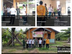Danramil 1308/03 Batui Pantau Pembangunan Kantor dan Gerai KDMP Di Desa Suka Maju 1