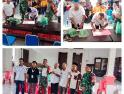 Sinergi TNI, Kades, dan Ketua Koperasi Perkuat Ekonomi Desa lewat Koperasi Merah Putih Sukamaju 1