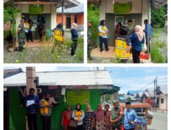 Babinsa Koramil 02/Bunta Dampingi Tim Satgas HET Subsidi Gas Elpiji 3 KG Wilayah Kecamatan Bunta