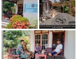 Pastikan Berjalan Lancar ,Babinsa Koramil 03/Batui Monitoring Pembangunan MBG Di Desa Binaan