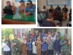 Babinsa Sisipan Aktif Dampingi Petani dalam Acara Sosialisasi Penebusan Pupuk Subsidi dan Rembuk Tani Padi Sawah MT ( Musim Tanam ) II Tahun 2025