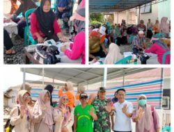 Posyandu ILP Sisipan Gelar Pemeriksaan Kesehatan, Babinsa Hadirkan Dukungan untuk Warga Binaannya