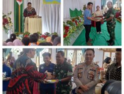 Wakili Dandim, Danramil 10/Salakan Menghadiri Upacara Peringatan Hari Kesehatan Nasional (HKN) Ke – 61 Tahun 2025