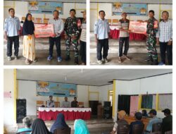 Penyaluran BLT Di Desa Binaan Aman dan Tertib, Babinsa Beri Pendampingan Langsung