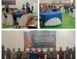 Focus Group Discussion Zona 13 Jalin Sinergi Pengamanan Dengan TNI dan Polri Kabupaten Banggai