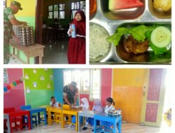 Babinsa Koramil 02/Bunta Dampingi Distribusi Makan Bergizi Gratis untuk Siswa Siswi
