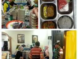 Kawal Program Asta Cita, Babinsa Koramil 1308–02/Bunta Lakukan Pendampingan Program MBG