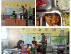 Pastikan Sangat Merata Dan Sesuai Sasarannya ,Kodim 1308/LB Dampingi Penyaluran MBG