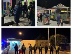 Patroli Siskamling, Babinsa Koramil 03/Batui Pelda Ariyanto dan Komduk Kolaborasi Kondusifkan Wilayah