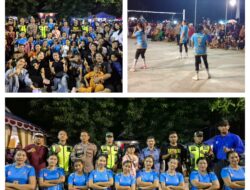 Mewakili Danramil ,Babinsa Koramil 03/Batui Hadiri Penutupan Dan Penyerahan Hadiah Turnamen Volly Ball Putri