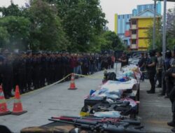 BNN dan POLRI Bongkar Sarang Narkoba di Kampung Bahari,Berhasil Temukan 89 kg Sabu dan 7 Pucuk Senpi