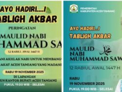 Ustadz Das’ad Latif Isi Tabligh Akbar Maulid Nabi 2025 di Aceh Tamiang, Catat Tanggalnya!