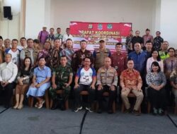 POLSEK PONDOK GEDE GELAR RAPAT KOORDINASI TIGA PILAR PERSIAPAN PENGAMANAN NATAL 2025 DAN TAHUN BARU 2026.