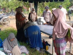 Polri dan Puskesmas Julok Gelar Layanan Kesehatan Gratis Pasca Banjir