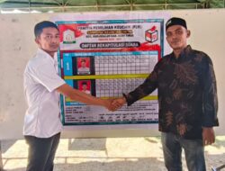 Meskipun Hujan, Pemilihan Geuchik Gampong Bagok Sa 2025-2031 Tetap Berjalan Lancar