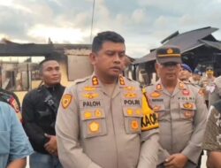Bandar Narkoba Kabur dari Polsek, Amukan Warga Berujung Pembakaran Mapolsek Muara Batang Gadis.