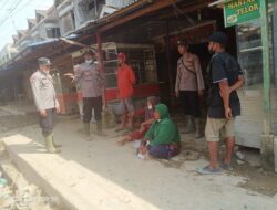 Unit URC Sat Samapta Polres Aceh Tamiang Laksanakan Patroli Jalan Kaki