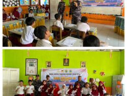 Peringati Hari Armada RI ke-80 Tahun 2025, Posal Luwuk Lanal Palu Laksanakan Bakti Sosial dan Penyuluhan Kesehatan