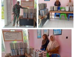 Peran Aktif Selalu Babinsa Koramil 02/Bunta Dampingi Pendistribusian MBG