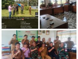 Peninjauan Danramil 03/Batui Pastikan Validasi Lokasi KDKMP untuk Program Pembangunan Desa