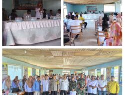 Babinsa Koramil 1308–02/Bunta  Hadiri Lokakarya Mini Lintas Sektoral Puskesmas Nuhon