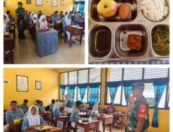 Pendampingan Babinsa Kawal Distribusi Makanan Bergizi Gratis untuk Ribuan Siswa Bunta